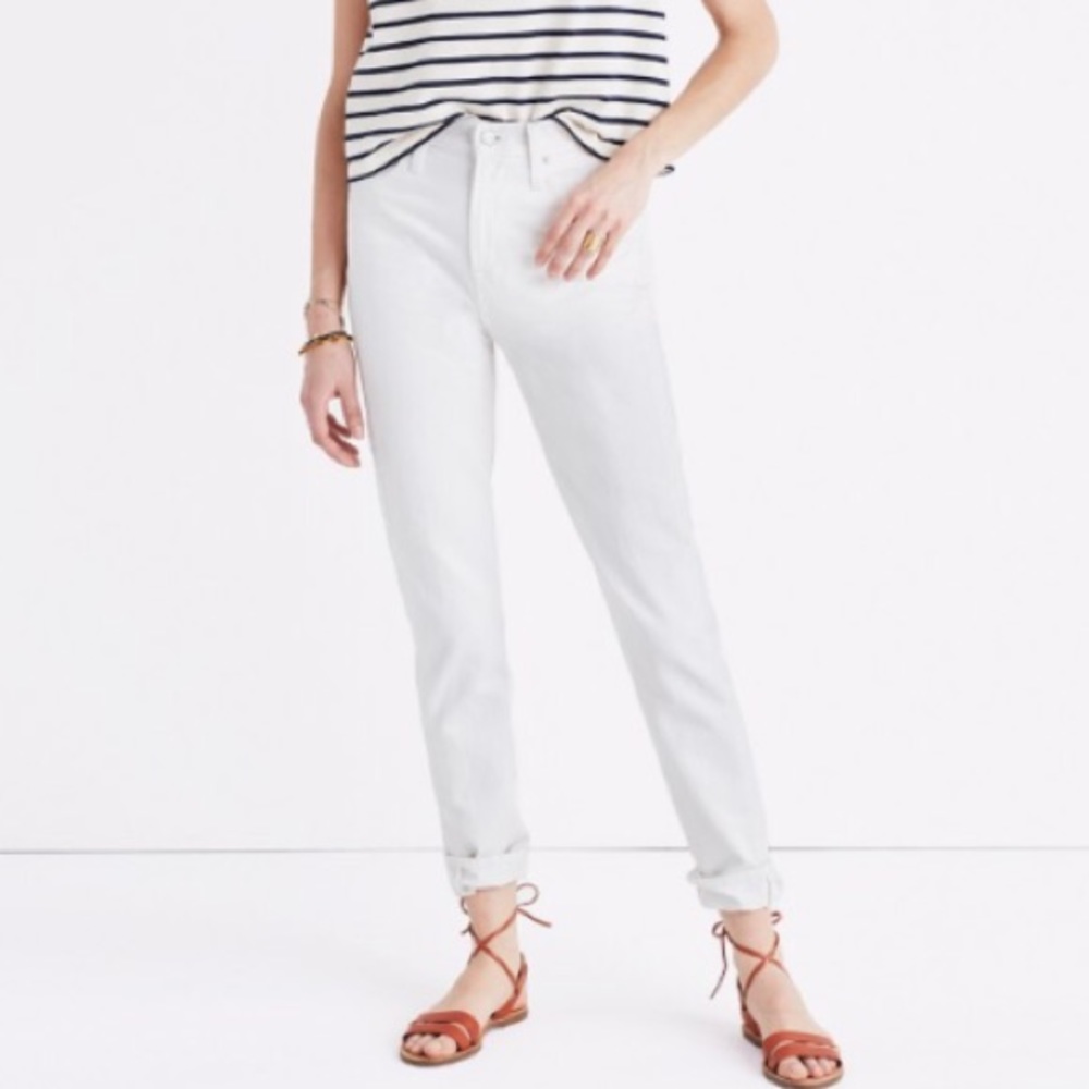 Madewell The Perfect Summer Jean- size 26-white